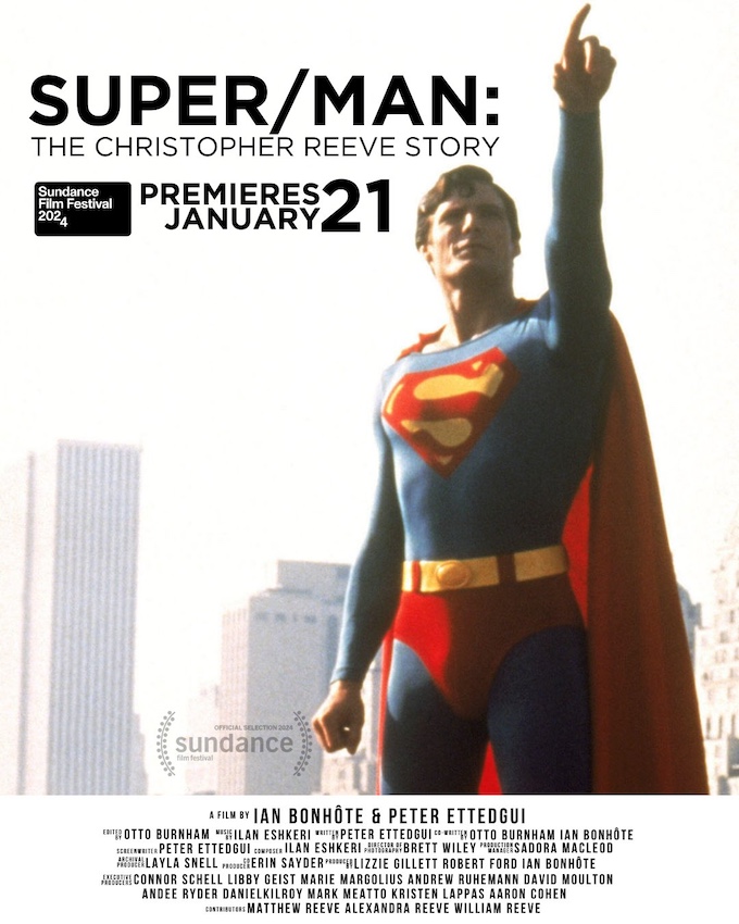 New Christopher Reeve Documentary, “Super/Man” Premiers At Sundance.