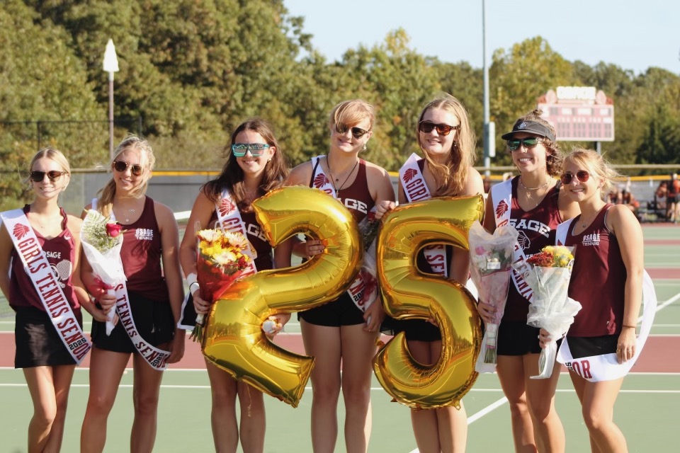 Love All At Girls Tennis Senior Night